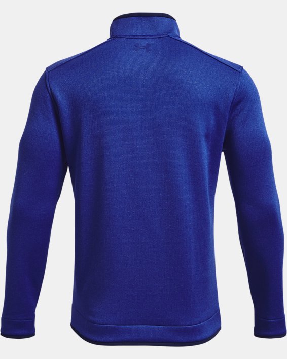 Herentrui UA Storm SweaterFleece met korte rits, Blue, pdpMainDesktop image number 6